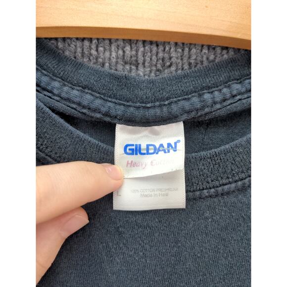 Mens Chevrolet Lost in the 50's T Shirt Size L Black Graphic Logo - Picture 10 of 13